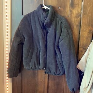 BLACK CORDUROY JACKET